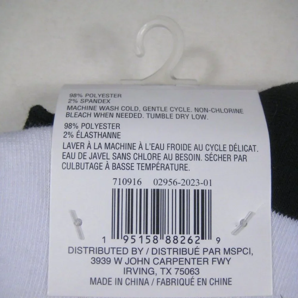 Men Pride Knee High Socks Adult One Size 1 Pair Rainbow Polyester